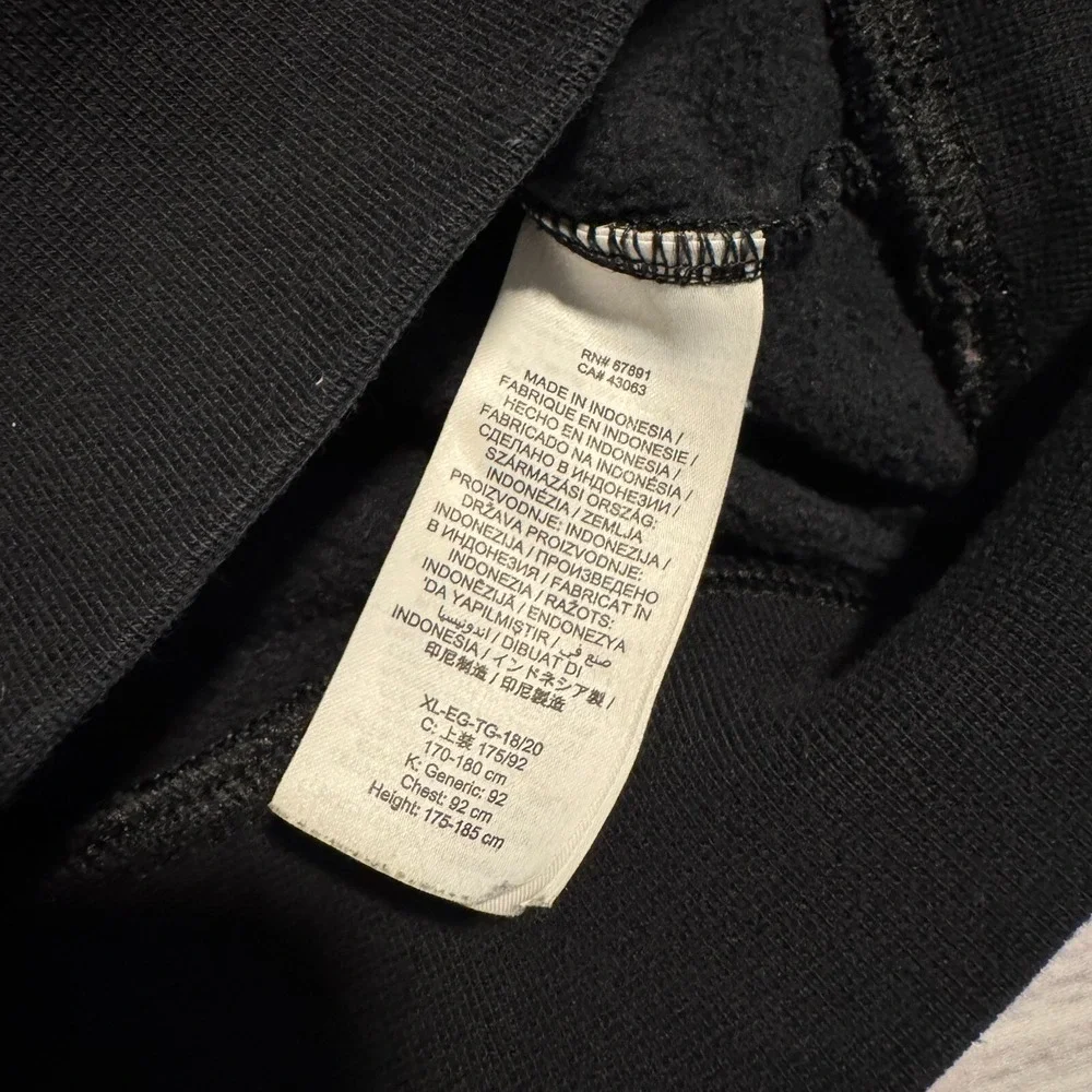 Nike Atlanta‎ Falcons NFL Hoodie Hooded Sweatshirt Black Youth Size XL